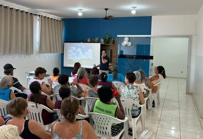 CRAS realiza conscientização do Janeiro Branco para Crianças e Idosos.