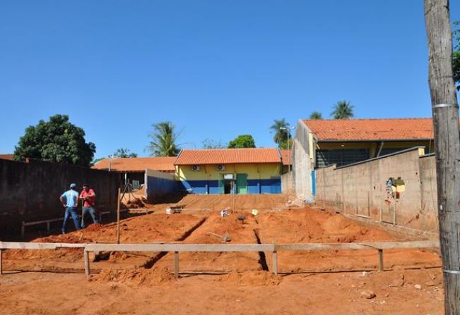 Inicio das obras de ampliação da Escola Pedacinho do Céu