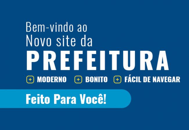 SEJA BEM-VINDO AO NOSSO NOVO SITE