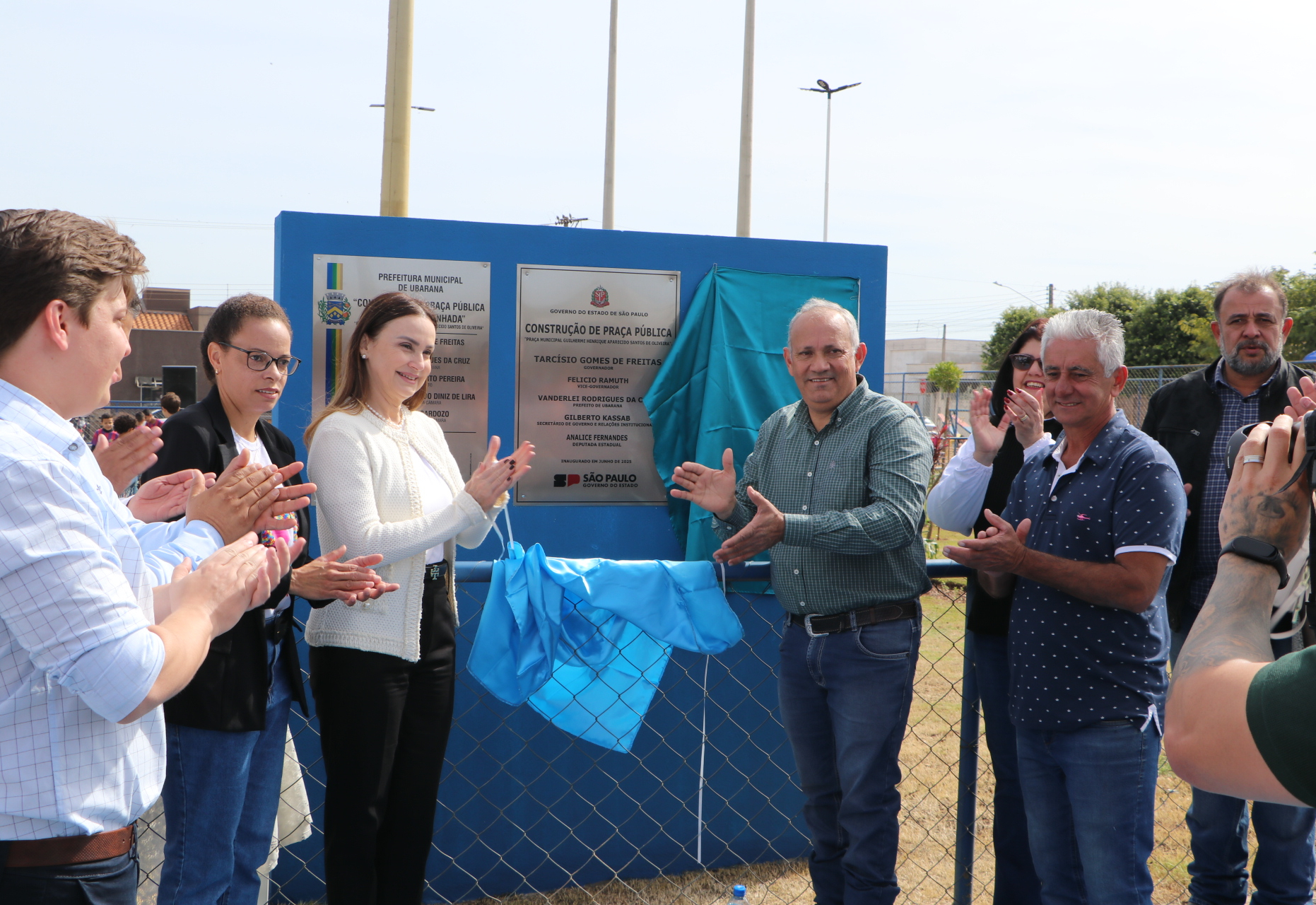 Nova praça e pista de caminhada são inauguradas em Ubarana