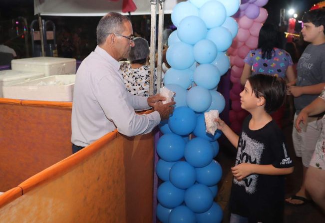 Festa de comemoração a semana das crianças em diversos setores do município 