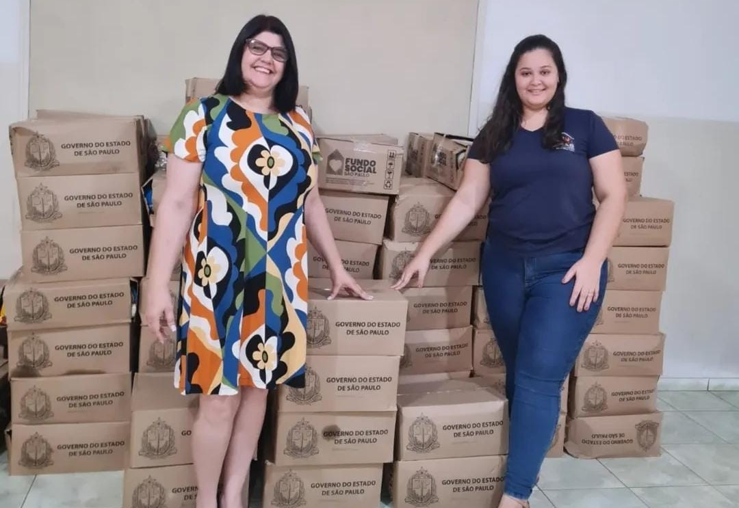 Fundo Social do Estado entrega 100 cestas básicas ao município para apoiar famílias vulneráveis