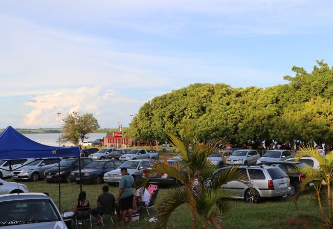 Pré Carnaval é realizado na prainha.